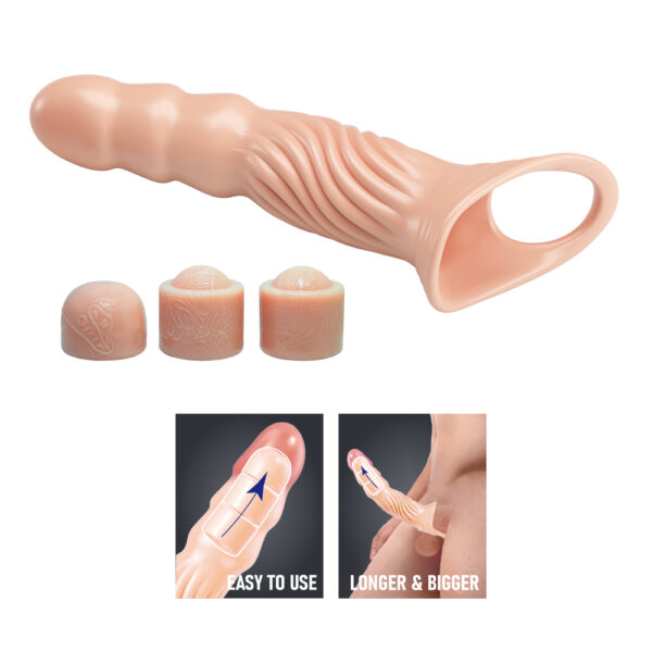 8.2" Penis Extension With Blocks