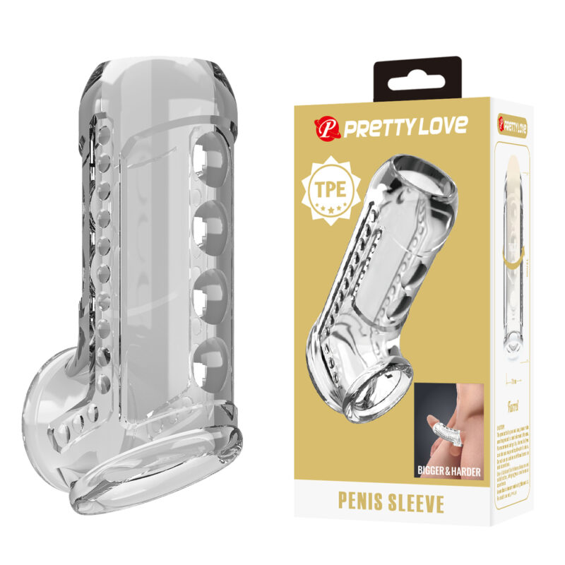Prettylove Grainy Cock Sleeve BI-026267