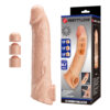 Prettylove 10.2" Penis Sleeve With Insert Pack BI-026279