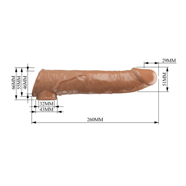10.2" Penis Extension With Blocks