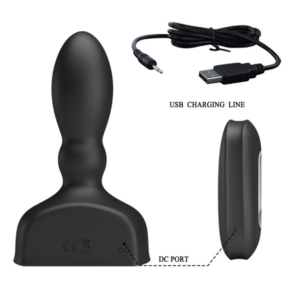 Wireless Inflatable Anal Vibrator