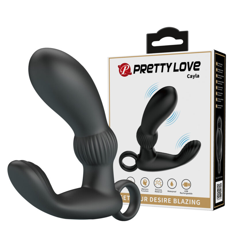Prettylove Silicone Prostate Vibrator BI-040170