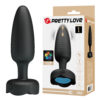 Prettylove Floral Bottom Light Thrusting Anal Vibrator BI-040181