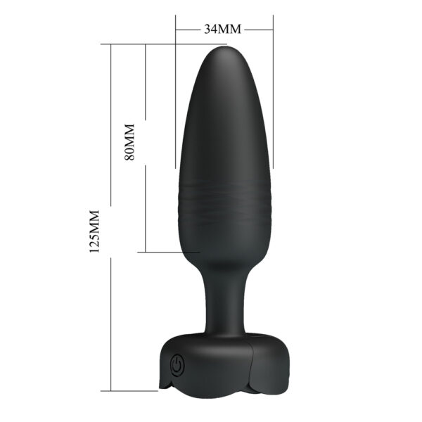 Floral Bottom Light Thrusting Anal Vibrator