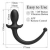 APP Controlled Tailed Anal Vibrator - Anthony