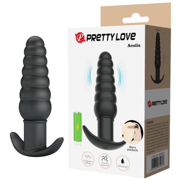 Prettylove Vibrating Anchor Anal Beads BI-040201