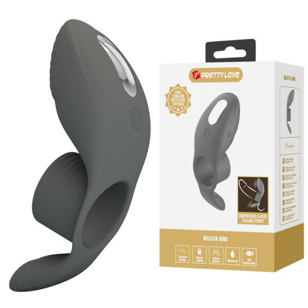 Prettylove Clitoral Vibration Cock Ring BI-210198