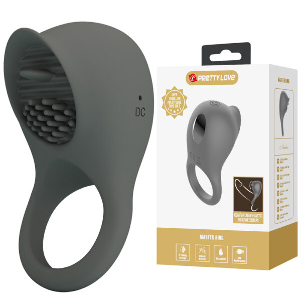 Prettylove Clit Licking Penis Ring BI-210216