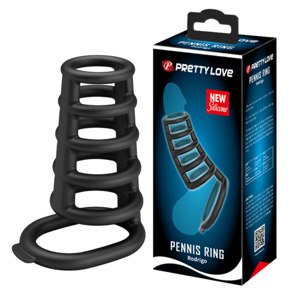 Prettylove Silicone Penis Rings BI-210225