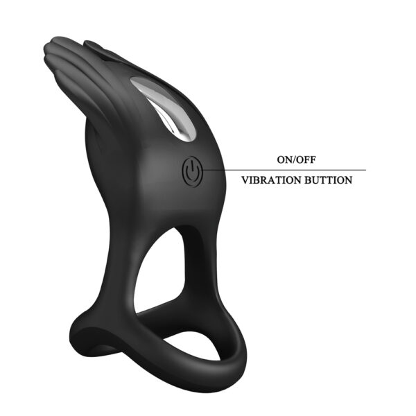 Clit Stimulation 2in1 Cock Ring BI-210318