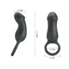 Silicone O Ring Dildo Anal Vibrator