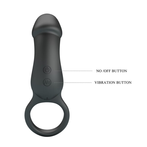 Silicone O Ring Dildo Anal Vibrator