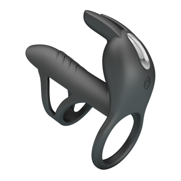 Clit Stimulation 3in1 Cock Ring BI-210326