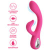 Silicone Rabbit Vibrator BI-300083