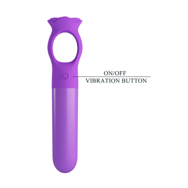 Floral Ring Clit Vibrator BI-300131