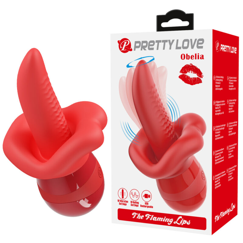 Prettylove Licking Tongue Vibrator BI-300138