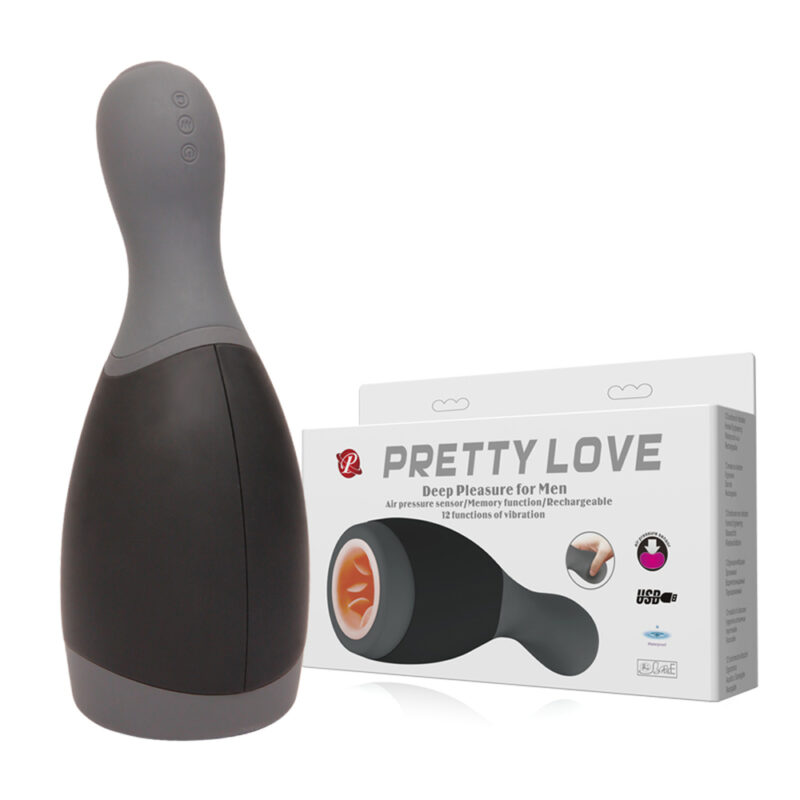 Prettylove Vibrating Masturbation Cup BM-00900T43