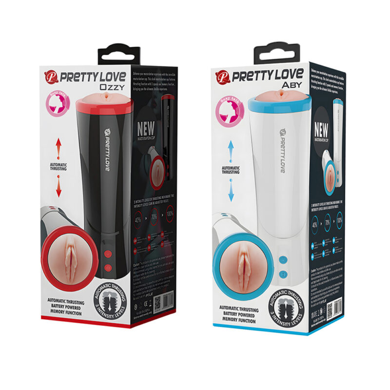 Prettylove Thrusting Masturbator BM-00900T54