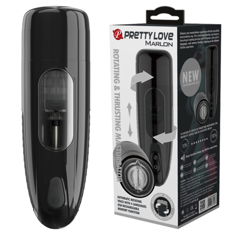 Prettylove Thrusting Masturbation Cup BM-00900T60