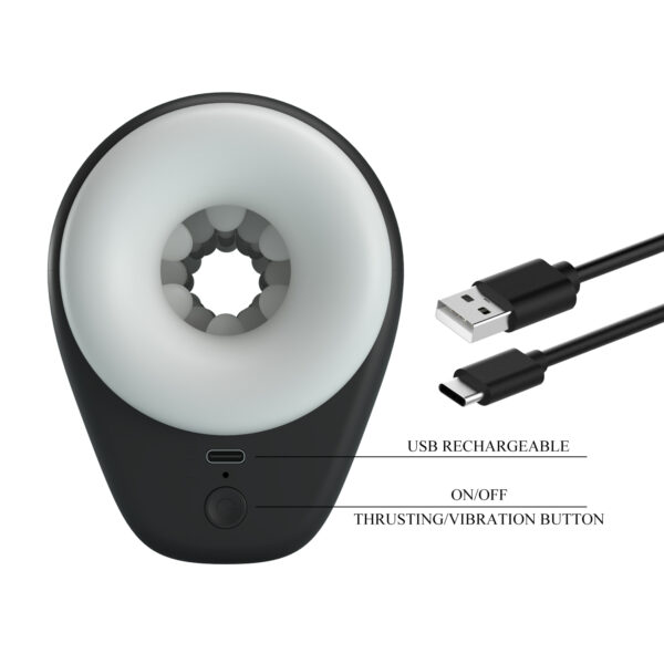 Vibrating Thrusting Masturbation Cup