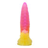 8.8" Silicone Monster Dildo - Flame Beast
