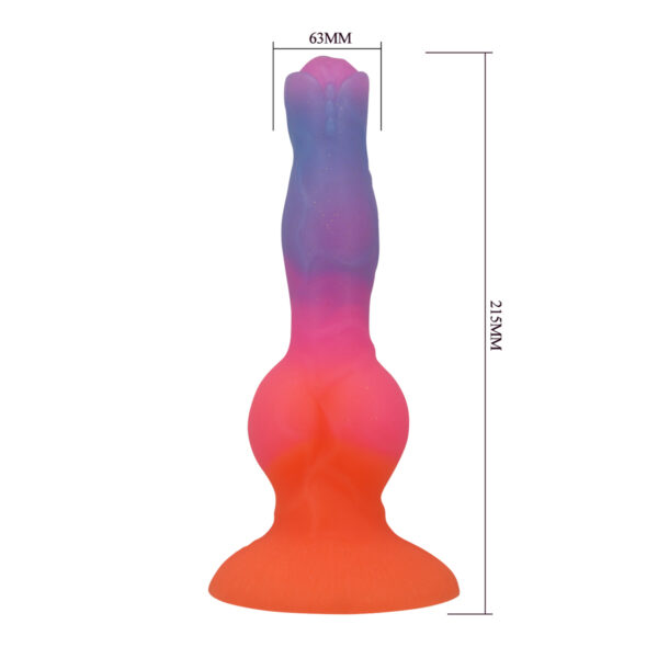 8.4" Silicone Monster Dildo - Hercules