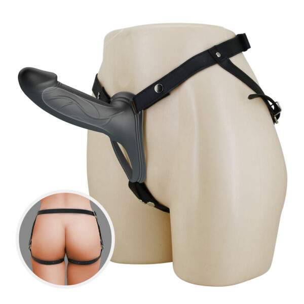 6.6" Silicone Penis Extension Strap On