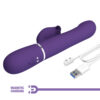 Big Clit Rolling Rabbit Vibrator BW-500012