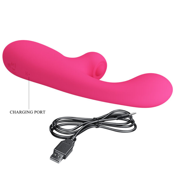 Silicone Rabbit Vibrator BW-500039LED