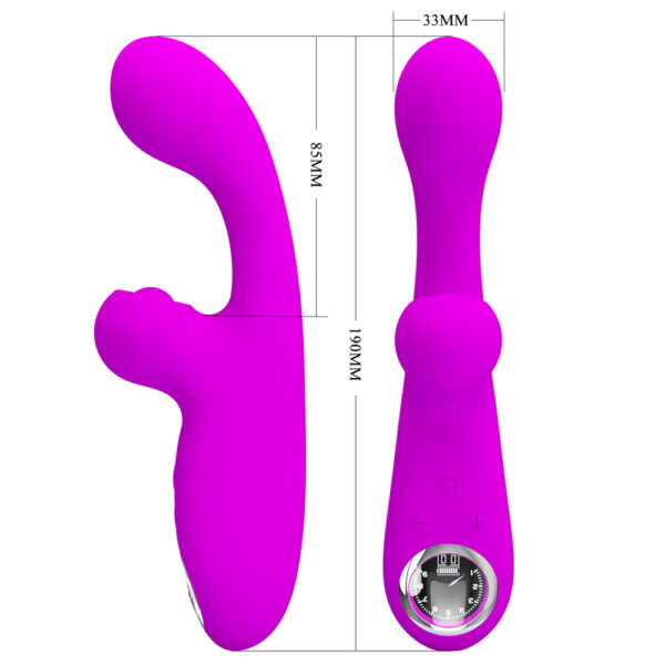 Silicone Rabbit Vibrator BW-500039LED