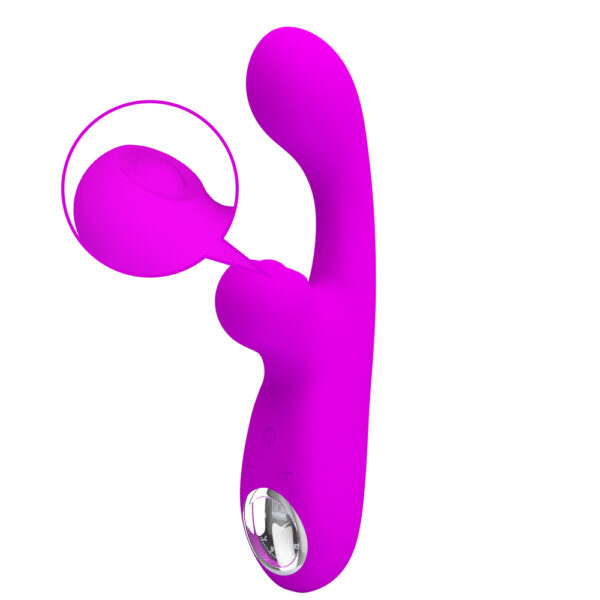 Silicone Rabbit Vibrator BW-500039LED