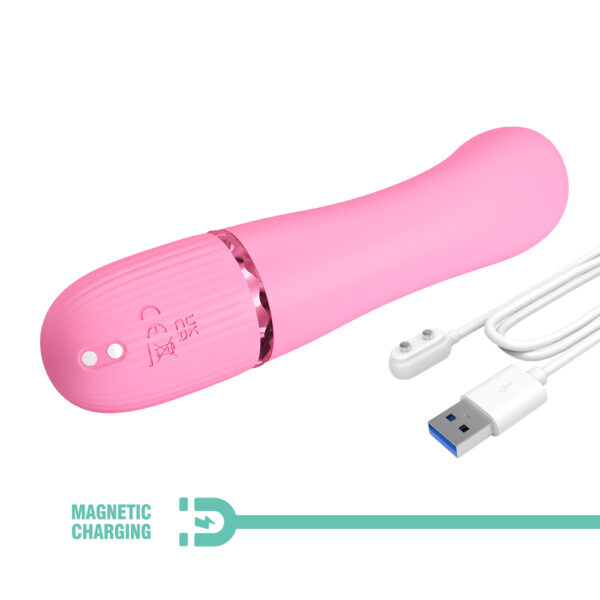 Pink G-Spot Rabbit Vibrator BW-500059