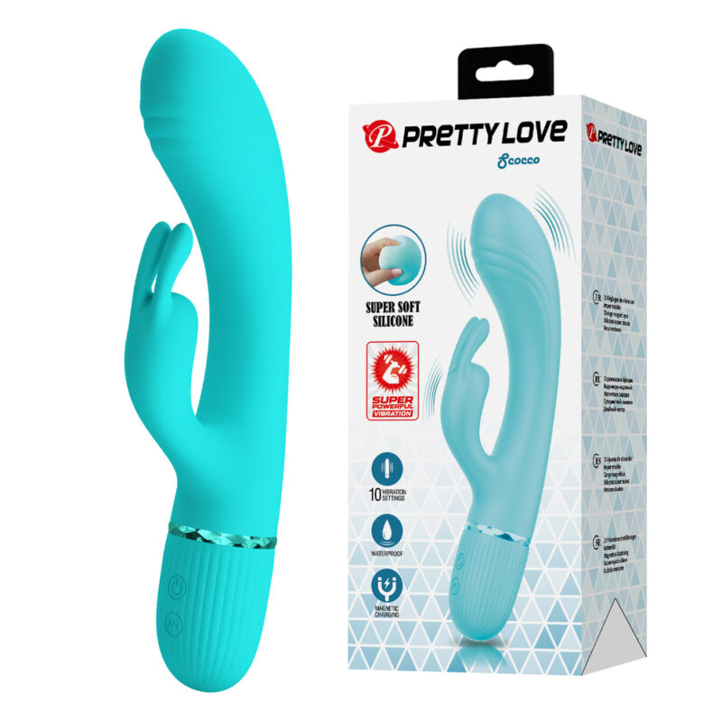 Prettylove Bendable G-Spot Rabbit Vibrator BW-500060-1