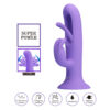 Suction Base Wiggling Rabbit Vibrator