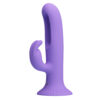 Suction Base Wiggling Rabbit Vibrator