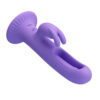 Suction Base Wiggling Rabbit Vibrator