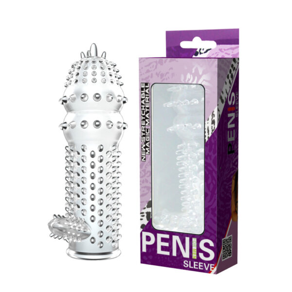 Baile Studded Crystal Cock Sleeve BI-010045C