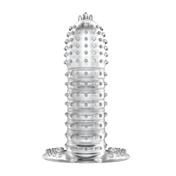 Studded Crystal Penis Extension BI-010045D