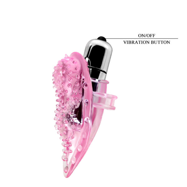 Pink Finger Vibrator BI-014102
