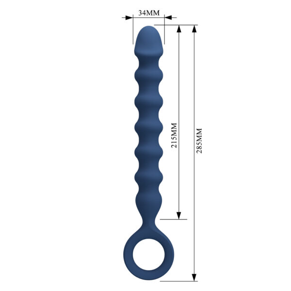 11.2" Silicone Anal Beads