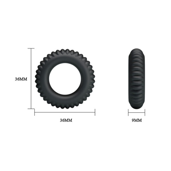 3pcs Silicone Cock Ring BI-210179