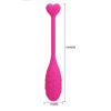 Heart Tailed Bullet Vibrator BI-300016HP