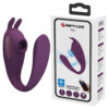 Prettylove Bunny Suction Strap On Vibrator BI-300077HP
