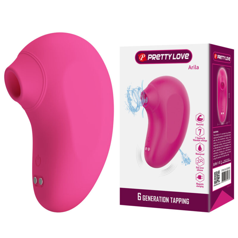 Prettylove Crescent Clitoris Suction Vibrator BI-300095