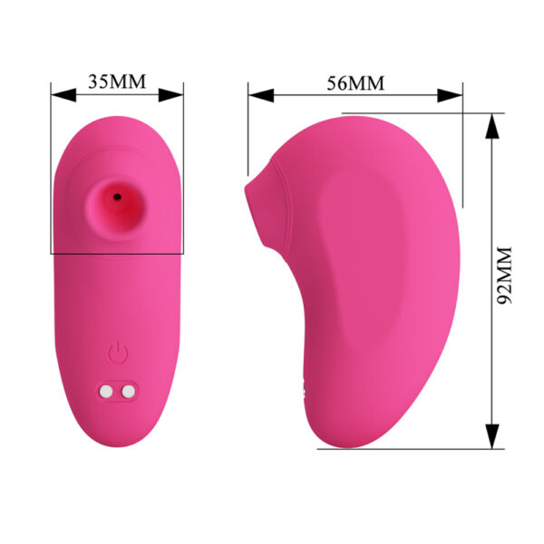 Crescent Clitoris Suction Vibrator BI-300095