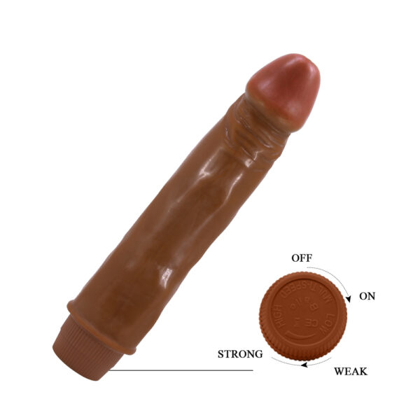 8.3" Vibrating Dildo BW-001050R