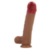 10.9" Lifelike Textured Dildo BW-008166