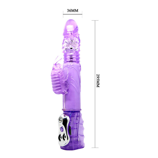 Rotating Thrusting Rabbit Vibrator BW-020531R