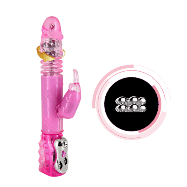 Rotating Thrusting Rabbit Vibrator BW-020535R