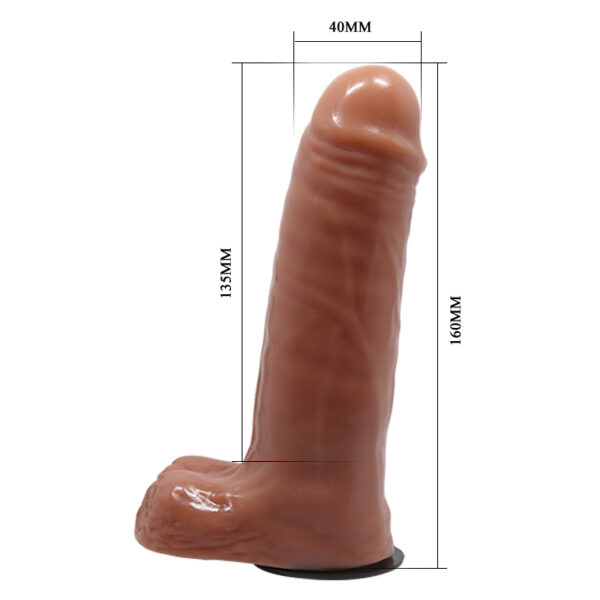 Slide Skin Dildo Strap On BW-022064Z